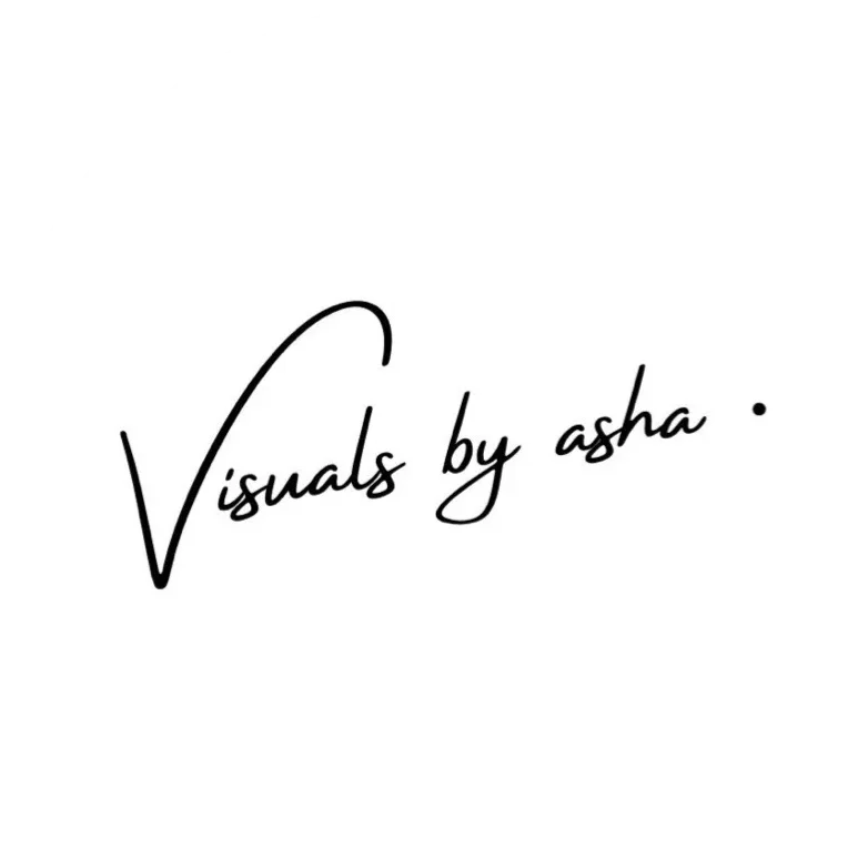 Visuals by Asha Logo