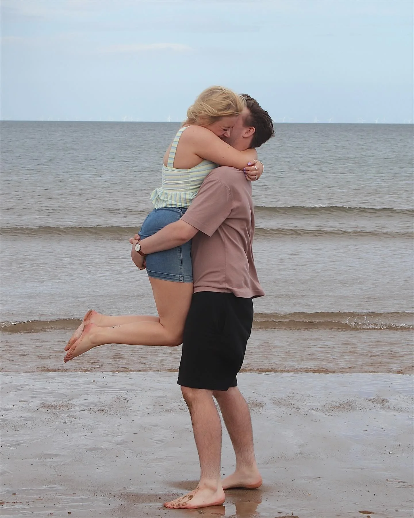 Joyful acceptance and celebration moment